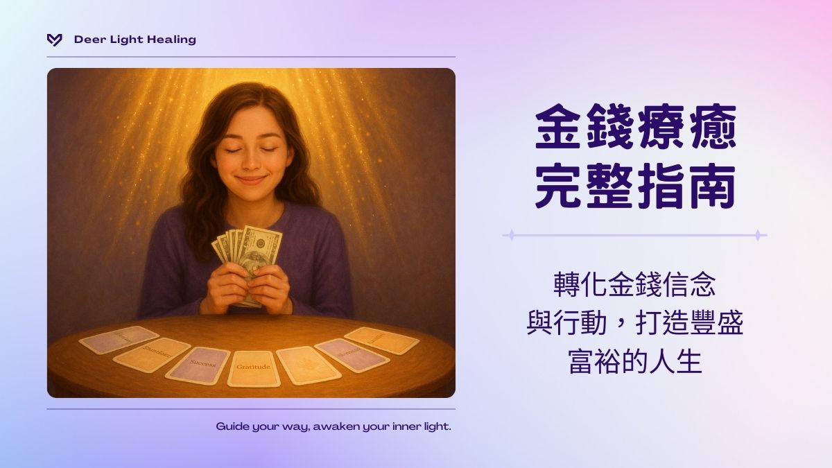 金錢療癒完整指南｜轉化金錢信念與行動，打造豐盛富裕的人生