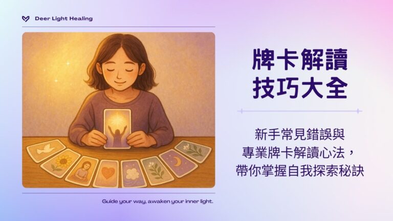 牌卡解讀心法